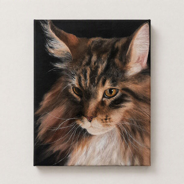 Wollymemory Memories Series – Pet Custom Handmade Oil Painting