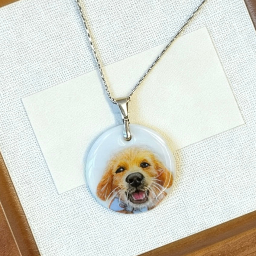 Wollymemory Pet Custom 925 Sliver Necklace