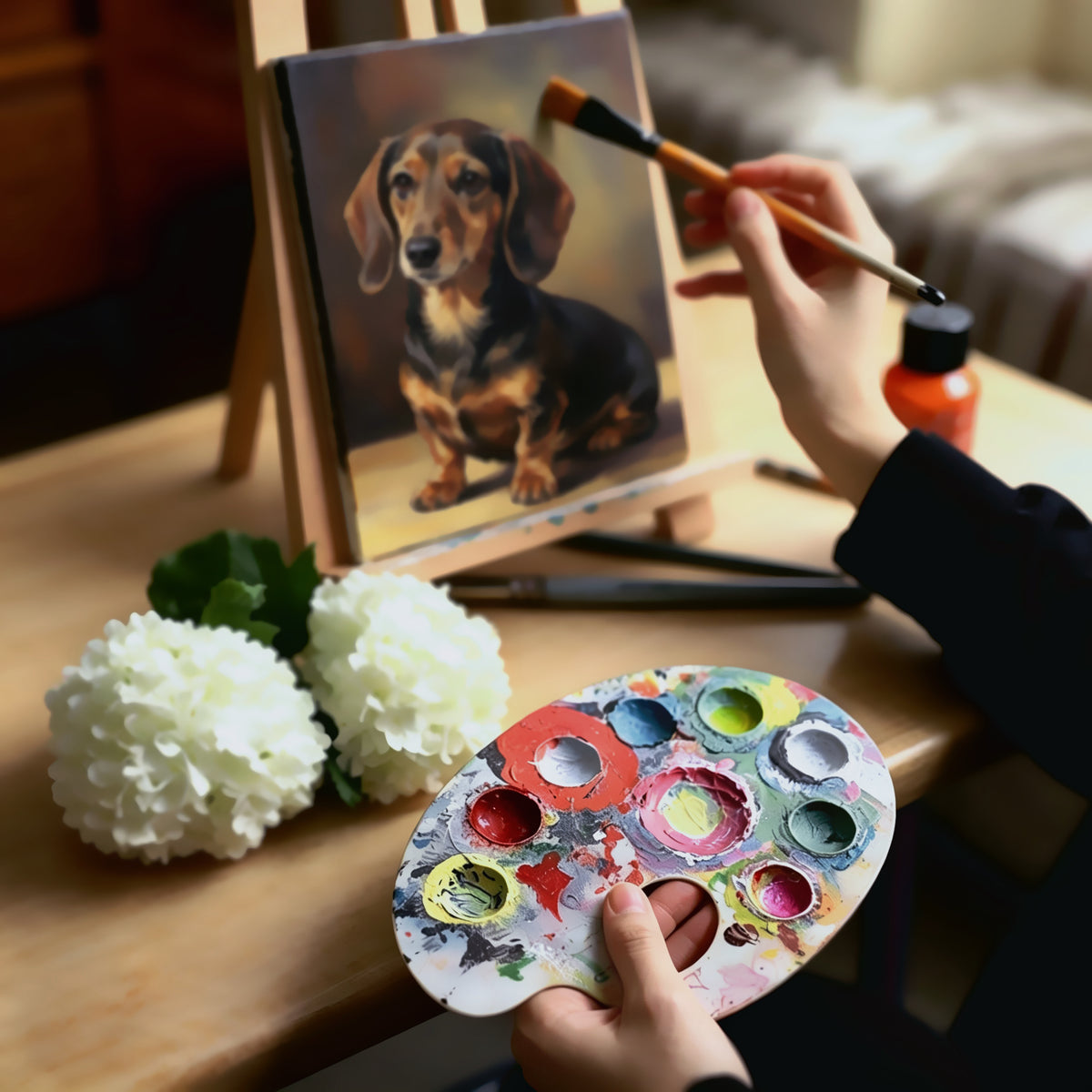 Capture their spirit in every brushstroke
