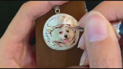 Wollymemory Pet Custom 925 Sliver Necklace
